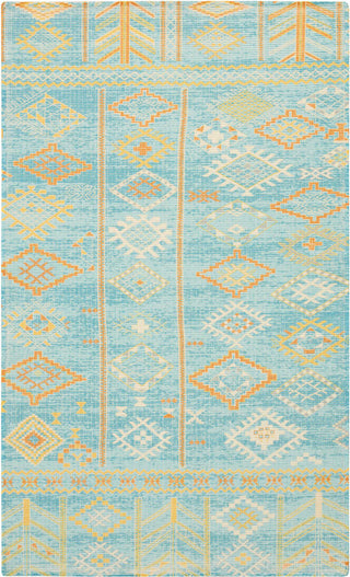 Nourison Madera MAD05 Sky Blue Area Rug Main Image