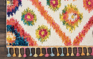 Nourison Moroccan Casbah MCB03 Ivory/Pink Area Rug Main Image