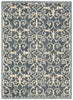 Nourison Marina MRN10 Denim Area Rug 5' X 7'