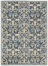 Nourison Marina MRN10 Denim Area Rug 5' X 7'