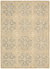 Nourison Marina MRN12 Stone Area Rug 5' X 7'