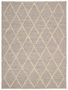 Nourison Organic Tudor OGT01 Pewter Area Rug 6' X 8'