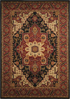 Nourison Paramount PAR05 Black Area Rug Main Image