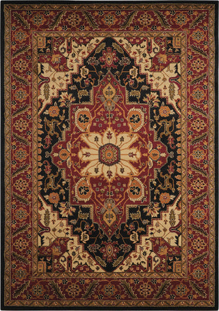 Nourison Paramount PAR05 Black Area Rug Main Image