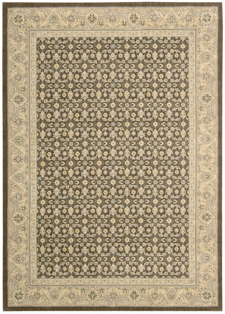 Nourison Persian Empire PE26 Chocolate Area Rug 6' X 8'