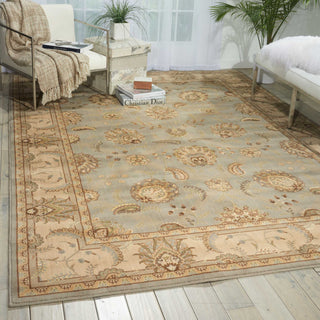 Nourison Persian Empire PE22 Aqua Area Rug