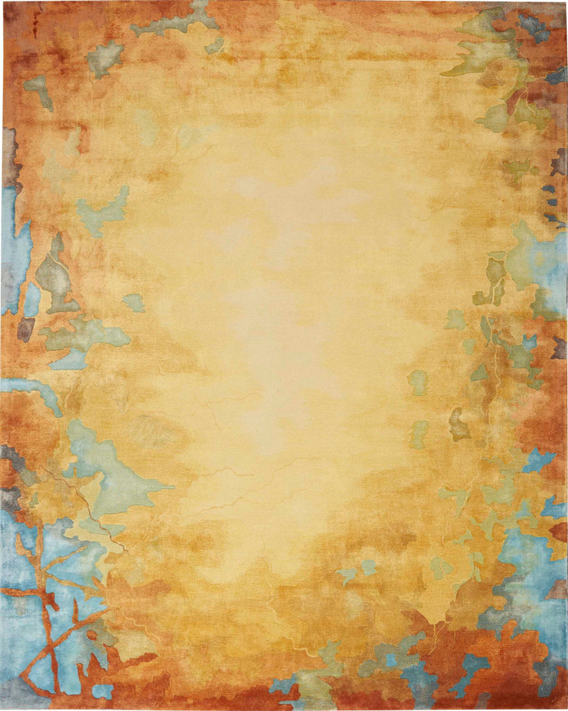 Nourison Prismatic PRS29 Gold/Multicolor Area Rug main image