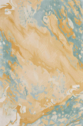 Nourison Prismatic PRS36 Sand Blue Area Rug Main Image