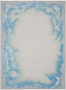 Nourison Prismatic PRS22 Sea Mist Blue Area Rug Main Image