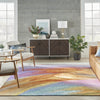 Nourison Prismatic PRS25 Multicolor Area Rug Room Image Feature