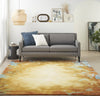 Nourison Prismatic PRS29 Gold/Multicolor Area Rug Room Image Feature