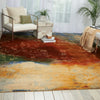 Nourison Rhapsody RH016 Autumn Area Rug