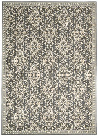 Nourison Riviera RI01 Graphite Area Rug 8' X 11'