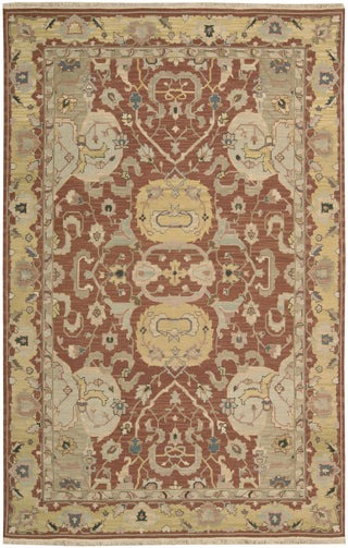 Nourison Nourmak S116 Rust Area Rug 6' X 9'