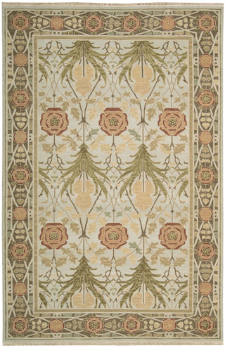 Nourison Nourmak S144 Light Green Area Rug 6' X 9'