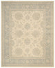 Nourison Royal Serenity SER01 Hyde Park Ivory Blue Area Rug 8' X 10'