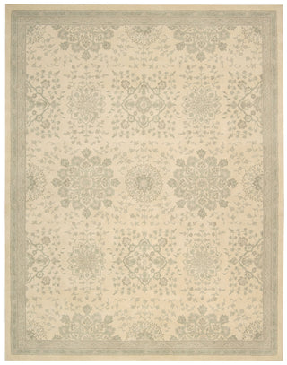 Nourison Royal Serenity SER02 St James Bone Area Rug 8' X 10'