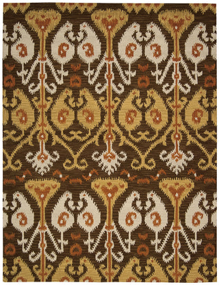 Nourison Siam SIA02 Chocolate Area Rug 8' X 11'