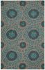 Nourison Siam SIA03 Grey Area Rug 5' X 8'