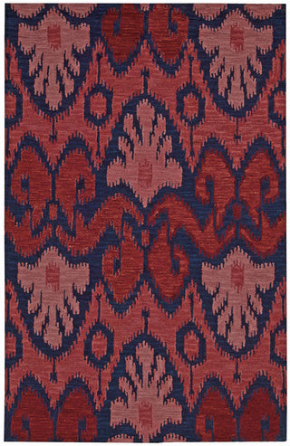 Nourison Siam SIA04 Navy Red Area Rug 5' X 8'