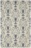 Nourison Siam SIA05 Silver Area Rug 5' X 8'