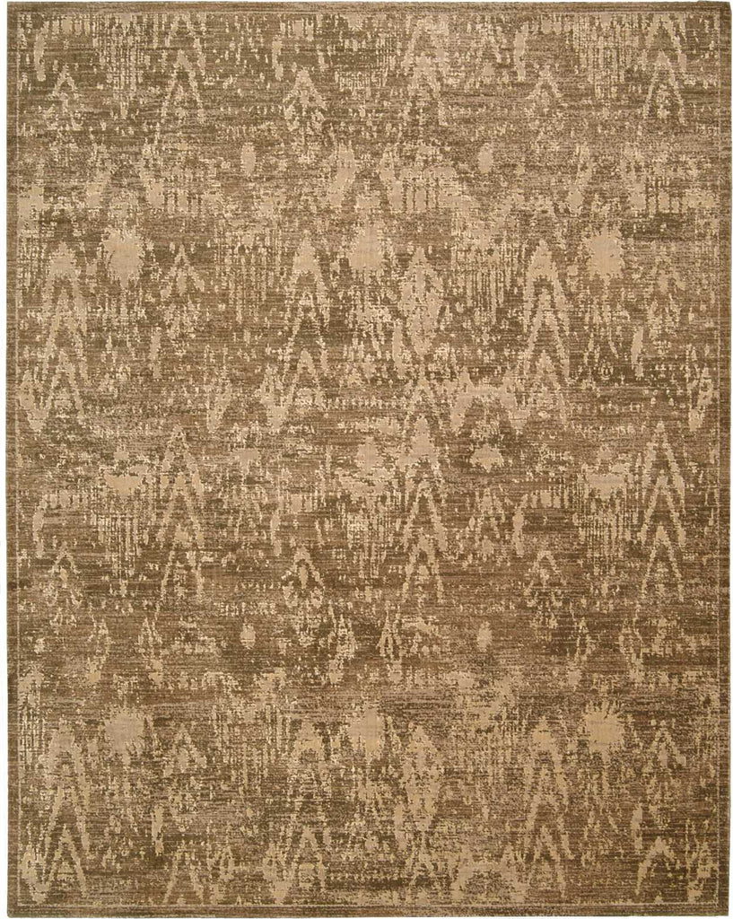 Nourison Silken Allure SLK17 Chocolate Area Rug