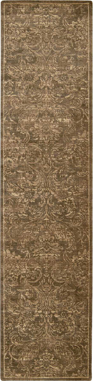 Nourison Silken Allure SLK19 Chocolate Area Rug