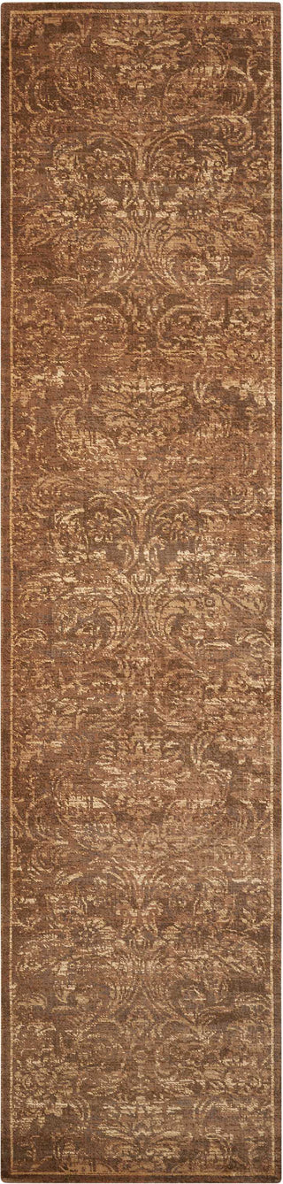 Nourison Silken Allure SLK19 Chocolate Area Rug