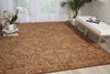 Nourison Silken Allure SLK19 Chocolate Area Rug