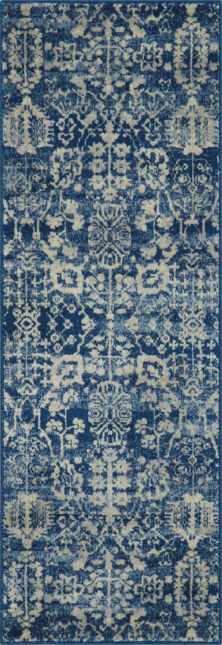 Nourison Somerset ST757 Navy Area Rug