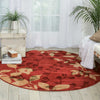 Nourison Somerset ST76 Brick Area Rug