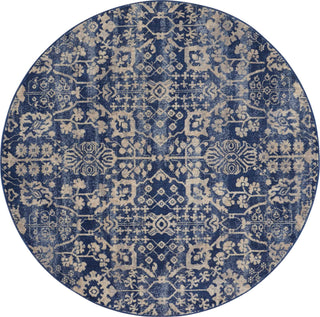 Nourison Somerset ST757 Navy Area Rug