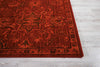 Nourison Timeless TML07 Red Area Rug