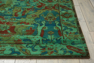 Nourison Timeless TML09 Turquoise Area Rug