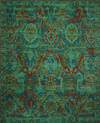 Nourison Timeless TML09 Turquoise Area Rug