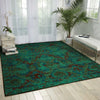 Nourison Timeless TML09 Turquoise Area Rug