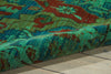 Nourison Timeless TML09 Turquoise Area Rug