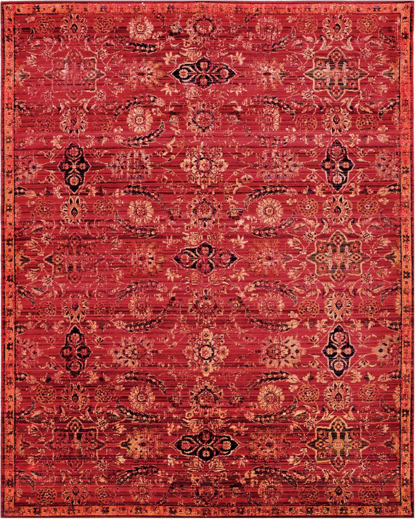 Nourison Timeless TML07 Red Area Rug