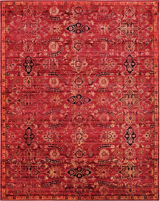 Nourison Timeless TML07 Red Area Rug