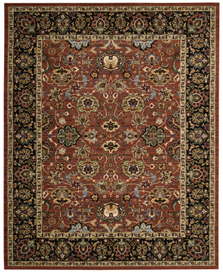 Nourison Timeless TML20 Persimmon Area Rug 8' X 10'