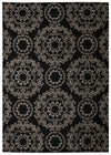 Nourison Tranquility TNQ03 Black Area Rug 6' X 8'