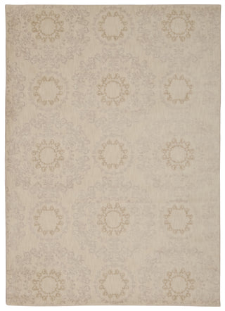 Nourison Tranquility TNQ03 Ivory Area Rug 6' X 8'