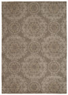 Nourison Tranquility TNQ03 Stone Area Rug 6' X 8'