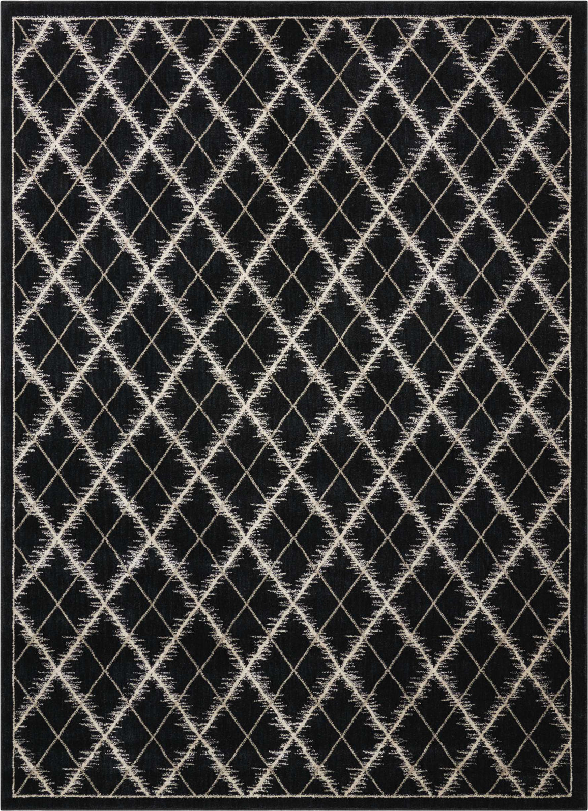 Nourison Tranquility TNQ01 Black Area Rug main image