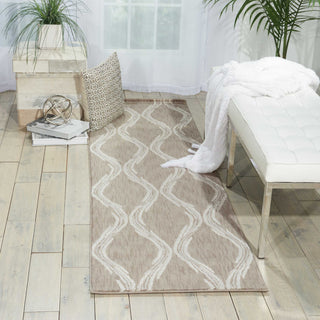 Nourison Tranquility TNQ02 Taupe Area Rug