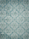 Nourison Tranquility TNQ03 Aqua Area Rug main image