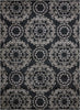 Nourison Tranquility TNQ03 Black Area Rug main image