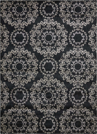 Nourison Tranquility TNQ03 Black Area Rug main image