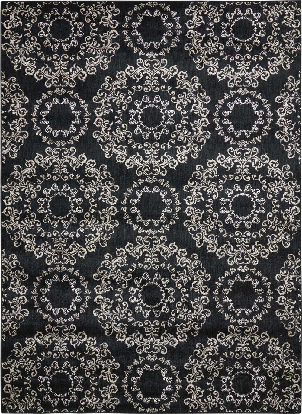 Nourison Tranquility TNQ03 Black Area Rug