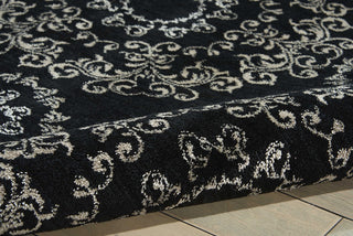 Nourison Tranquility TNQ03 Black Area Rug Detail Image